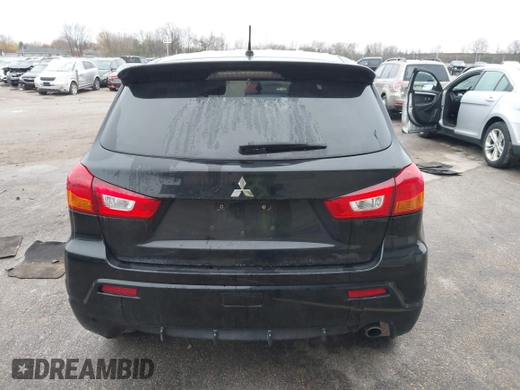 2011 Mitsubishi Outlander Sport SE with VIN JA4AP4AU6BZ012199, listed as a IAAI auction lot 40861700 with 125,016 mi miles. Bid and sale history available at carsss.com. Image 16.
