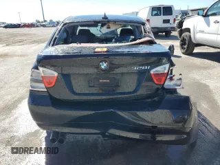 2008 BMW 3 Series 328i with VIN WBAVA33528KX85551, listed as a Copart auction lot 82986724 with 177,234 mi miles and Salvage title. Bid and sale history available at DreamBid. Image 6.