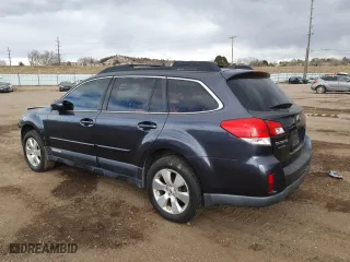 2012 Subaru Outback 3.6R Limited with VIN 4S4BRDKC7C2254595, listed as a Copart auction lot 45411205 with 161,287 mi miles and Salvage Title. Bid and sale history available at carsss.com. Image 2.