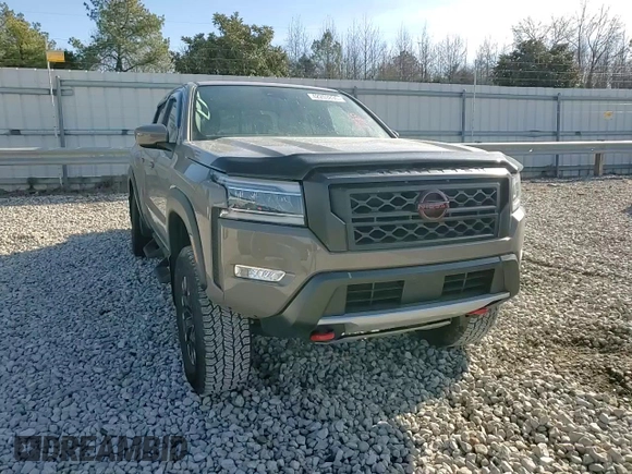 2024 Nissan Frontier SL with VIN 1N6ED1EK9RN657838, listed as a Copart auction lot 42253895 with 10,012 mi miles and Salvage title. Bid and sale history available at DreamBid. Image 11.