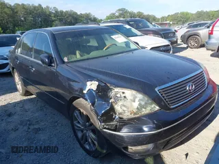 2001 Lexus LS 430 z VIN JTHBN30FX10048797, wystawiony jako IAAI lot #42189516 z przebiegiem 214 063 mil mil oraz . Historia ofert i sprzedaży dostępna na DreamBid. Obrazek 1.