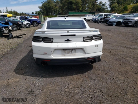2023 Chevrolet Camaro 2SS with VIN 1G1FH1R79P0123341, listed as a Copart auction lot 43482325 with 47,409 mi miles and Clean Title. Bid and sale history available at carsss.com. Image 6.