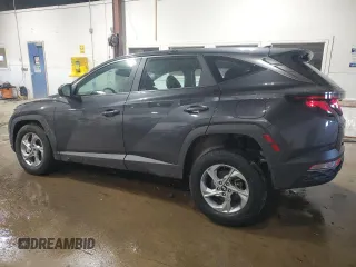2022 Hyundai Tucson SE with VIN 5NMJACAEXNH026626, listed as a Copart auction lot 48913345 with 26,186 mi miles and Salvage Title. Bid and sale history available at carsss.com. Image 2.