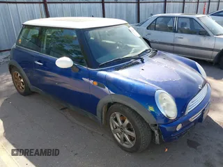 2003 MINI Hardtop with VIN WMWRC33413TC44449, listed as a IAAI auction lot 42336694 with 116,193 mi miles and . Bid and sale history available at DreamBid. Image 1.