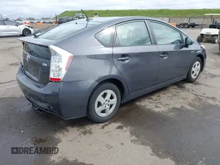 2010 Toyota Prius II with VIN JTDKN3DU7A0192513, listed as a IAAI auction lot 41842170 with 183,211 mi miles. Bid and sale history available at carsss.com. Image 4.