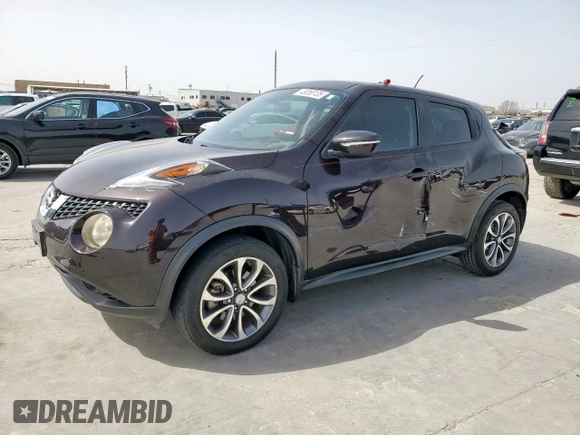 2017 Nissan Juke SL with VIN JN8AF5MR4HT703737, listed as a Copart auction lot 48358135 with 111,420 mi miles and Salvage Title. Bid and sale history available at carsss.com. Image 1.