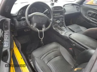2002 Chevrolet Corvette with VIN 1G1YY32G325108585, listed as a Copart auction lot 75014384 with 76,856 mi miles and Non Repairable. Bid and sale history available at carsss.com. Image 8.