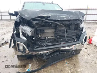 2022 GMC Sierra 1500 Limited SLT with VIN 3GTU9DET7NG218389, listed as a IAAI auction lot 41466622 with 49,084 mi miles. Bid and sale history available at carsss.com. Image 6.