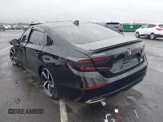2021 Honda Accord Sport with VIN 1HGCV2F33MA002015, listed as a IAAI auction lot 41934218 with 38,687 mi miles and . Bid and sale history available at DreamBid. Image 3.