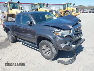 2016 Toyota Tacoma SR with VIN 5TFRX5GN6GX070766, listed as a IAAI auction lot 40461070 with 144,039 mi miles and . Bid and sale history available at carsss.com. Image 1.