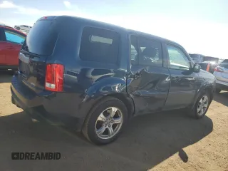 2012 Honda Pilot EX-L with VIN 5FNYF4H67CB018499, listed as a Copart auction lot 53395515 with 219,816 mi miles and Salvage Title. Bid and sale history available at carsss.com. Image 3.