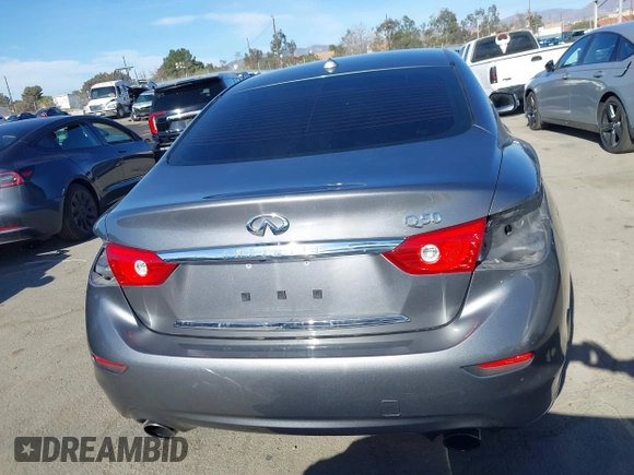 2017 Infiniti Q50 Signature Edition with VIN JN1EV7APXHM742747, listed as a IAAI auction lot 41278752 with 49,739 mi miles and . Bid and sale history available at DreamBid. Image 15.