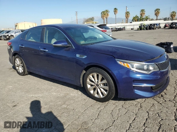 2016 Kia Optima EX with VIN 5XXGU4L35GG038283, listed as a Copart auction lot 52595715 with 154,131 mi miles and Clean Title. Bid and sale history available at carsss.com. Image 4.