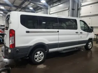 2017 Ford Transit XL with VIN 1FBZX2YM9HKA94759, listed as a Copart auction lot 87866205 with 132,278 mi miles and Salvage Title. Bid and sale history available at DreamBid. Image 3.