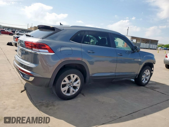 2020 Volkswagen Atlas S with VIN 1V2AC2CAXLC220453, listed as a Copart auction lot 52921805 with 28,237 mi miles and Clean title. Bid and sale history available at DreamBid. Image 3.