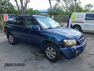 2006 Toyota Highlander z VIN JTEGP21A760095481, wystawiony jako IAAI lot #42307399 z przebiegiem 145 408 mil mil oraz . Historia ofert i sprzedaży dostępna na DreamBid. Obrazek 1.