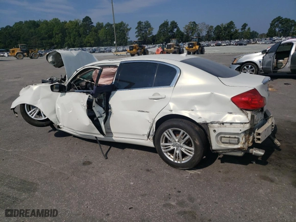 2011 Infiniti G25 Sedan Journey with VIN JN1DV6AP5BM601128, listed as a Copart auction lot 69334484 with 0 mi miles and Salvage Title. Bid and sale history available at carsss.com. Image 2.