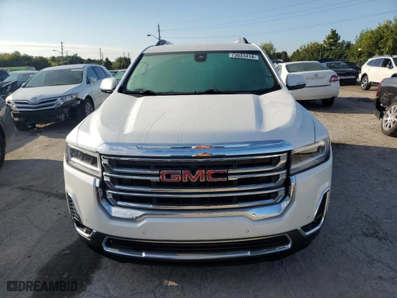 2022 GMC Acadia SLT with VIN 1GKKNML46NZ182732, listed as a Copart auction lot 73033414 with 36,886 mi miles and Clean Title. Bid and sale history available at carsss.com. Image 5.