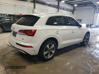2024 Audi Q5 Premium Plus with VIN WA1BBAFY3R2040820, listed as a Copart auction lot 88948035 with 13,408 mi miles and Salvage title. Bid and sale history available at DreamBid. Image 3.