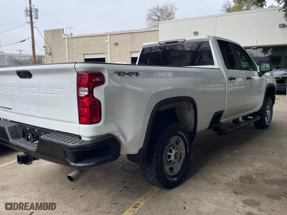 2020 Chevrolet Silverado 2500HD Work Truck with VIN 1GC2YLE72LF221996, listed as a Copart auction lot 44405525 with 145,611 mi miles and Clean Title. Bid and sale history available at carsss.com. Image 4.