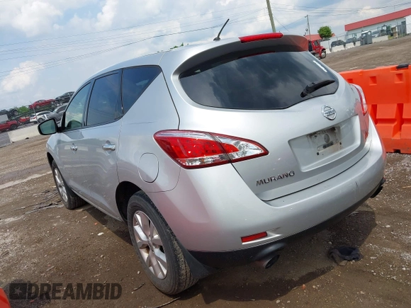 2013 Nissan Murano LE with VIN JN8AZ1MU9DW209158, listed as a IAAI auction lot 42169956 with 179,020 mi miles and . Bid and sale history available at carsss.com. Image 3.