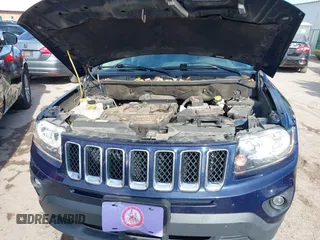 2017 Jeep Compass 75th Anniversary Edition with VIN 1C4NJDBB0HD143138, listed as a IAAI auction lot 41016542 with 118,402 mi miles. Bid and sale history available at carsss.com. Image 10.
