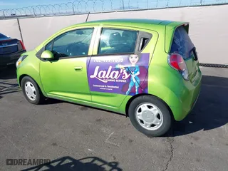 2014 Chevrolet Spark LS with VIN KL8CB6S98EC588931, listed as a IAAI auction lot 41690253 with 114,319 mi miles. Bid and sale history available at carsss.com. Image 3.