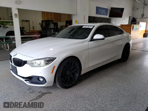 2020 BMW 4 Series 430i with VIN WBA4J1C02LCD69204, listed as a Copart auction lot 64400105 with 71,505 mi miles and Clean title. Bid and sale history available at DreamBid. Image 1.