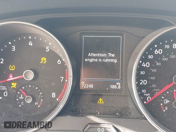 2020 Volkswagen Tiguan SE with VIN 3VV2B7AX2LM017277, listed as a IAAI auction lot 42075052 with 72,248 mi miles and . Bid and sale history available at DreamBid. Image 15.