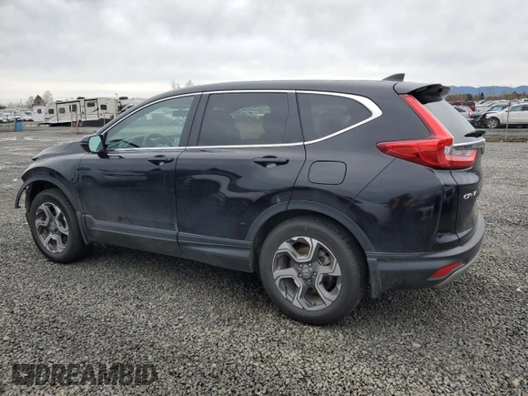 2018 Honda CR-V EX with VIN 7FARW2H58JE066000, listed as a Copart auction lot 49657835 with 58,595 mi miles and Salvage Title. Bid and sale history available at carsss.com. Image 2.