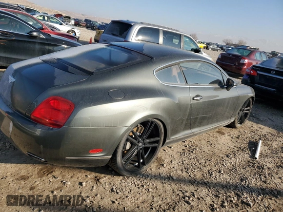 2005 Bentley Continental GT GT z VIN SCBCR63W45C027121, wystawiony jako Copart lot #89028465 z przebiegiem Nie podano mil oraz Czysty tytuł • Clean title. Historia ofert i sprzedaży dostępna na DreamBid. Obrazek 3.