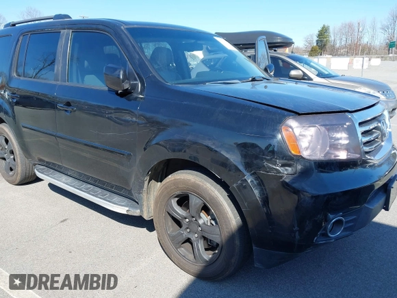 2014 Honda Pilot EX-L with VIN 5FNYF4H51EB025328, listed as a IAAI auction lot 41787439 with 169,313 mi miles and . Bid and sale history available at DreamBid. Image 6.