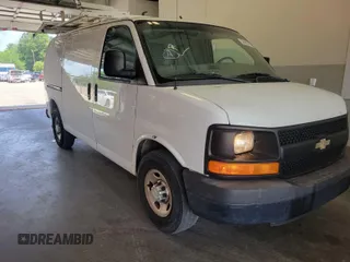 2013 Chevrolet Express Cargo with VIN 1GCWGFCA5D1141272, listed as a IAAI auction lot 42596142 with 262,421 mi miles and . Bid and sale history available at DreamBid. Image 2.