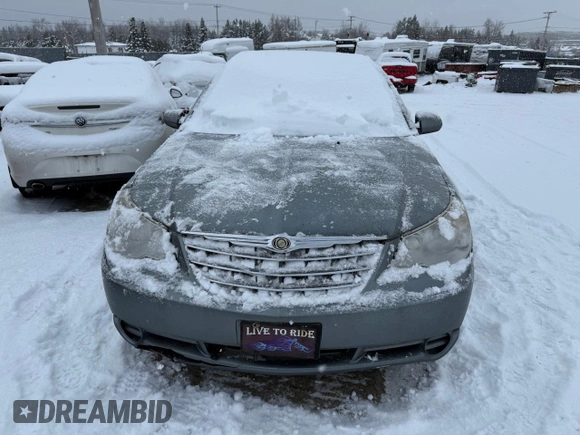 2010 Chrysler Sebring Touring with VIN 1C3CC4FB1AN135341, listed as a Copart auction lot 82492404 with Not Provided miles and Salvage Title. Bid and sale history available at carsss.com. Image 5.