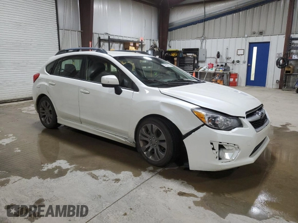 2014 Subaru Impreza Wagon 2.0i Sport Premium with VIN JF1GPAL62E8317583, listed as a Copart auction lot 52153015 with 142,875 mi miles and Salvage Title. Bid and sale history available at carsss.com. Image 4.