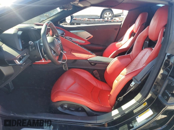 2023 Chevrolet Corvette 2LT with VIN 1G1YB3D43P5118139, listed as a Copart auction lot 84228534 with 0 mi miles and Salvage Title. Bid and sale history available at carsss.com. Image 7.