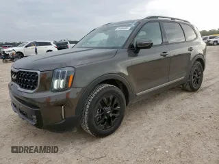 2023 Kia Telluride SX X-Pro with VIN 5XYP5DGCXPG388169, listed as a Copart auction lot 64458405 with 12,115 mi miles and Salvage title. Bid and sale history available at DreamBid. Image 1.