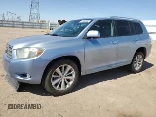 2010 Toyota Highlander Limited with VIN JTEJW3EH1A2038907, listed as a Copart auction lot 57982265 with 291,886 mi miles and Salvage title. Bid and sale history available at DreamBid. Image 1.