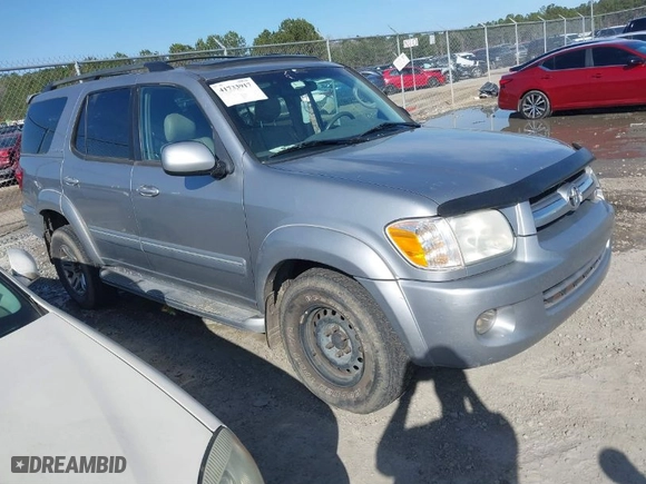 2006 Toyota Sequoia Limited with VIN 5TDBT48A36S277123, listed as a IAAI auction lot 41733917 with 344,207 mi miles. Bid and sale history available at carsss.com. Image 1.