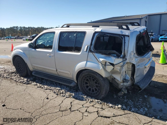 2012 Nissan Pathfinder LE with VIN 5N1AR1NN3CC601552, listed as a Copart auction lot 83875034 with 166,632 mi miles and Salvage Title. Bid and sale history available at carsss.com. Image 2.