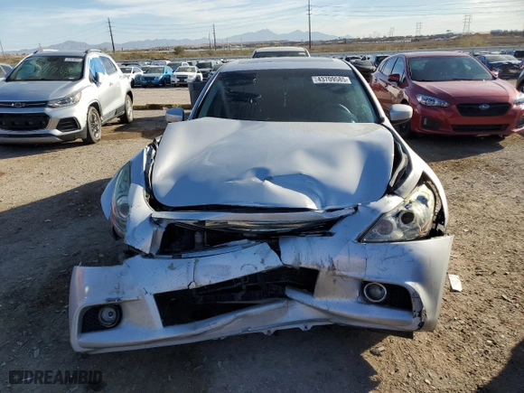 2012 Infiniti G37 Sedan Journey with VIN JN1CV6AP9CM621766, listed as a Copart auction lot 43709585 with 233,403 mi miles and Salvage Title. Bid and sale history available at carsss.com. Image 5.