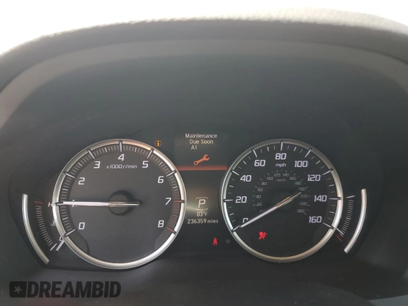 2015 Acura MDX Technology with VIN 5FRYD4H46FB004987, listed as a Copart auction lot 62173925 with 236,359 mi miles and Salvage title. Bid and sale history available at DreamBid. Image 9.