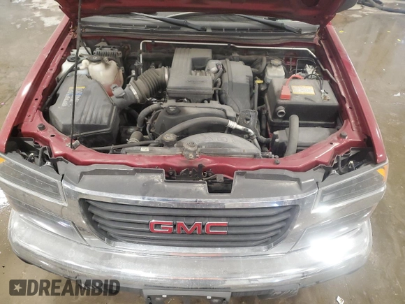 2004 GMC Canyon SL Z85 with VIN 1GTDT146648150876, listed as a Copart auction lot 88314505 with 60,569 mi miles and Clean Title. Bid and sale history available at carsss.com. Image 11.