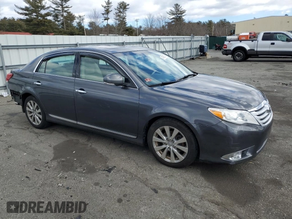 2011 Toyota Avalon with VIN 4T1BK3DB5BU432218, listed as a Copart auction lot 47085275 with 195,322 mi miles and Salvage Title. Bid and sale history available at DreamBid. Image 4.