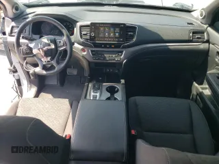 2024 Honda Ridgeline Sport with VIN 5FPYK3F18RB021179, listed as a Copart auction lot 55466935 with 8,400 mi miles and Salvage title. Bid and sale history available at DreamBid. Image 8.