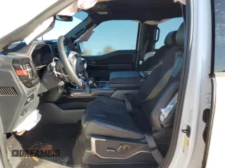 2024 Ford F-150 Raptor with VIN 1FTFW1RJ9RFB89090, listed as a Copart auction lot 43642975 with 5,164 mi miles and Salvage Title. Bid and sale history available at DreamBid. Image 7.
