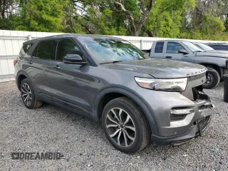 2021 Ford Explorer ST z VIN 1FM5K8GC0MGA51702, wystawiony jako Copart lot #52590915 z przebiegiem 57 667 mil mil oraz Szkoda całkowita • Salvage title. Historia ofert i sprzedaży dostępna na DreamBid. Obrazek 4.