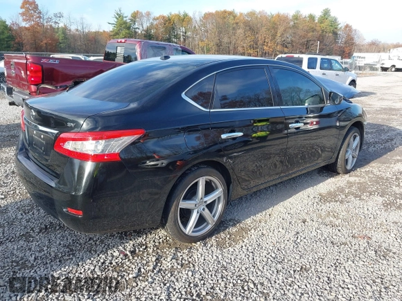 2015 Nissan Sentra SR with VIN 3N1AB7APXFL671290, listed as a IAAI auction lot 40734834 with 108,457 mi miles and . Bid and sale history available at DreamBid. Image 4.
