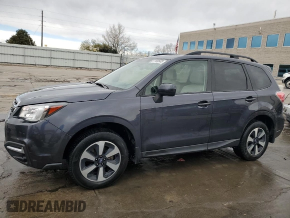 2018 Subaru Forester Premium with VIN JF2SJAGC6JH486068, listed as a Copart auction lot 51169505 with 49,553 mi miles and Salvage Title. Bid and sale history available at carsss.com. Image 1.