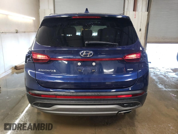 2022 Hyundai Santa Fe SE with VIN 5NMS1DAJ4NH383789, listed as a Copart auction lot 79703944 with 30,717 mi miles and Salvage Title. Bid and sale history available at DreamBid. Image 6.